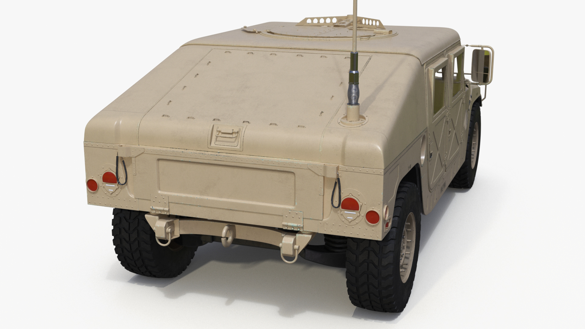 3D Military Humvee Vehicle model