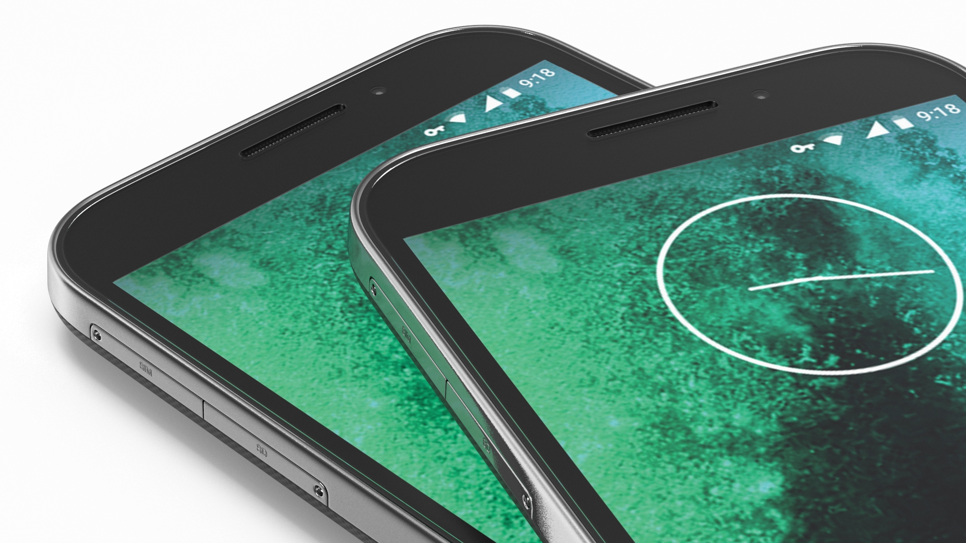 3D Premium Smartphone with Qwerty Keyboard Silver