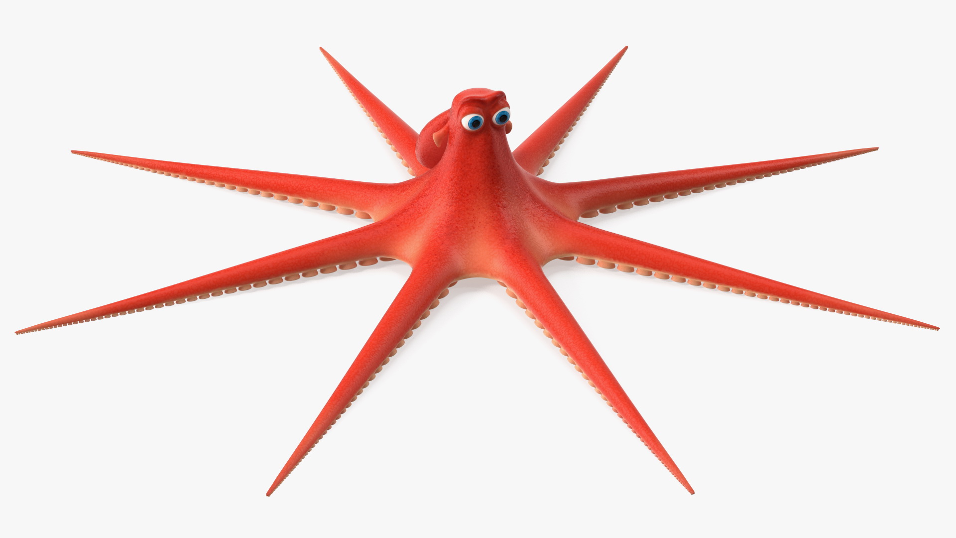 3D model Cartoon Character Octopus