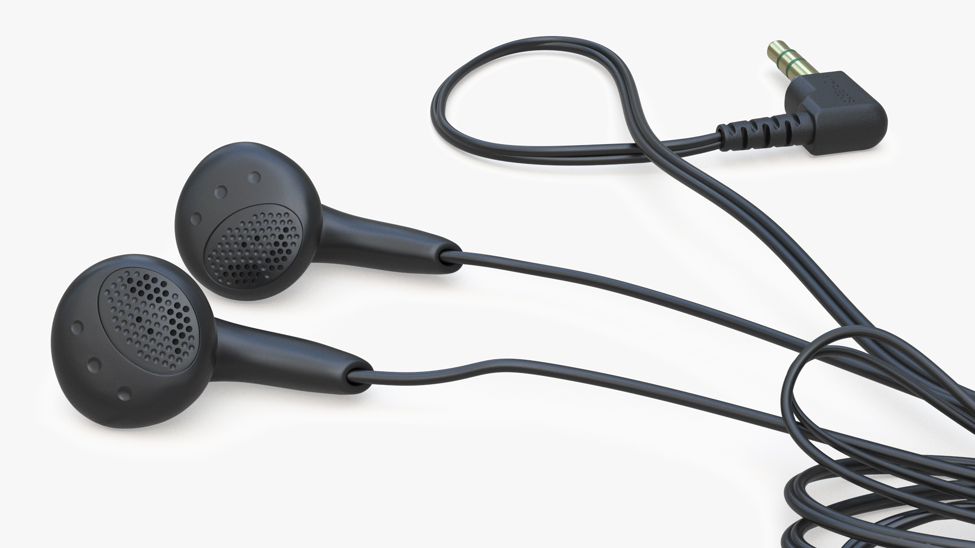 3D model Sony Vintage In-Ear Headphones