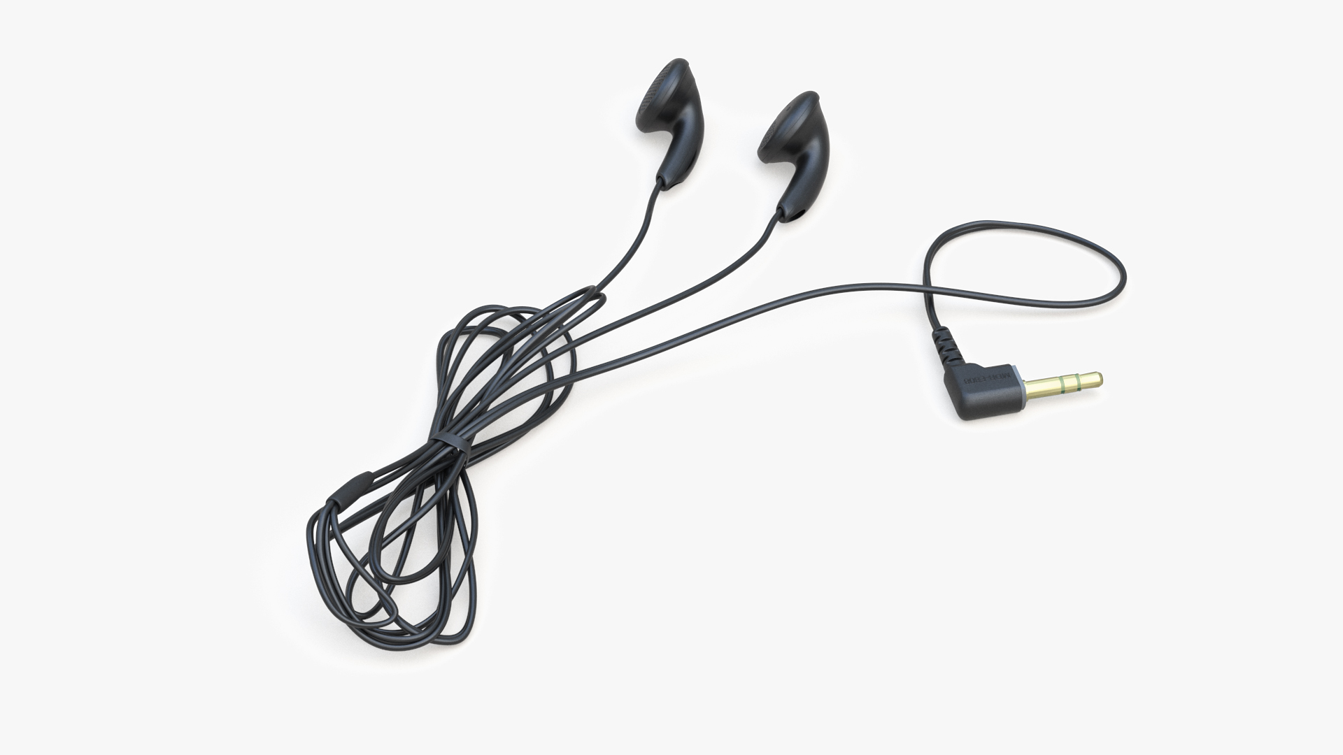 3D model Sony Vintage In-Ear Headphones