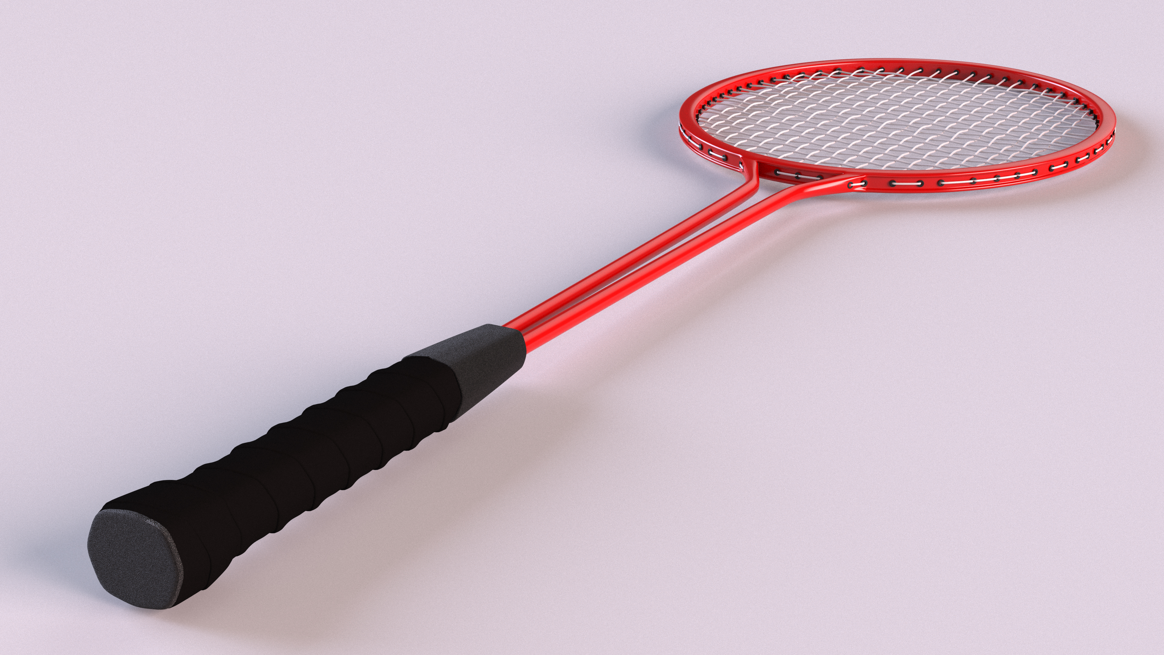 3D Badminton Racket