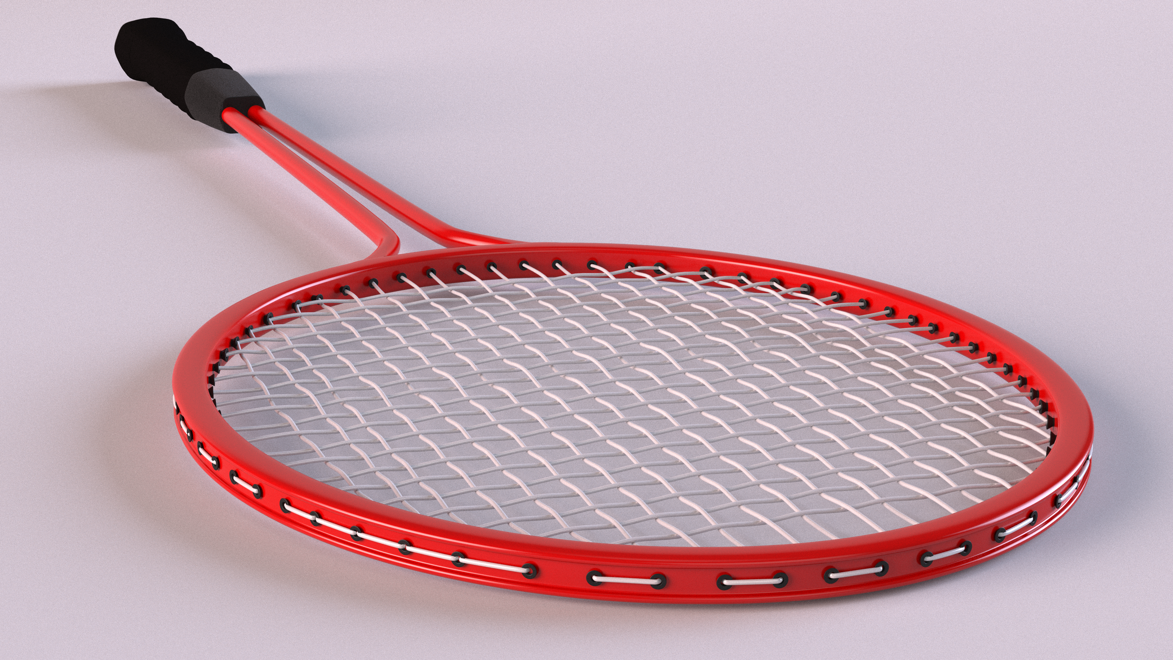 3D Badminton Racket