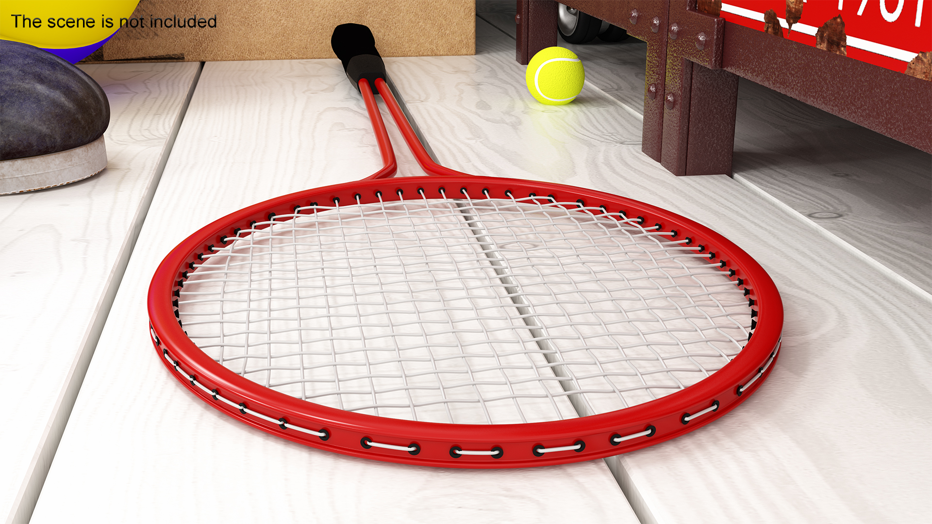 3D Badminton Racket
