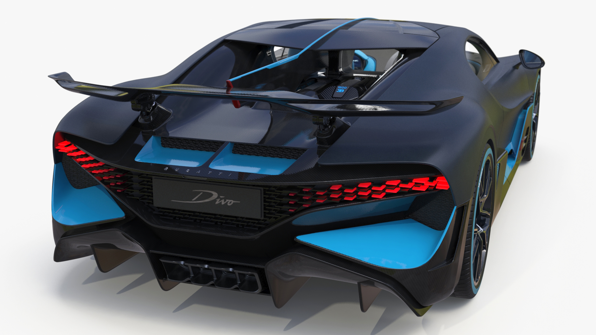 3D model Bugatti Divo Titanium Liquid Silver