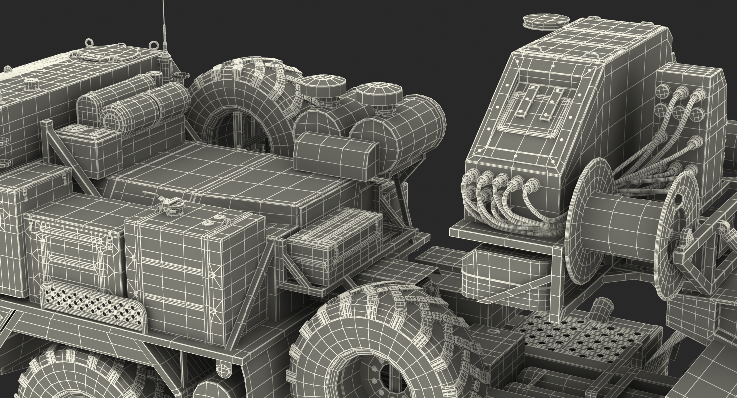 Russian S 400 Triumf Air Defense System Vehicle 3D