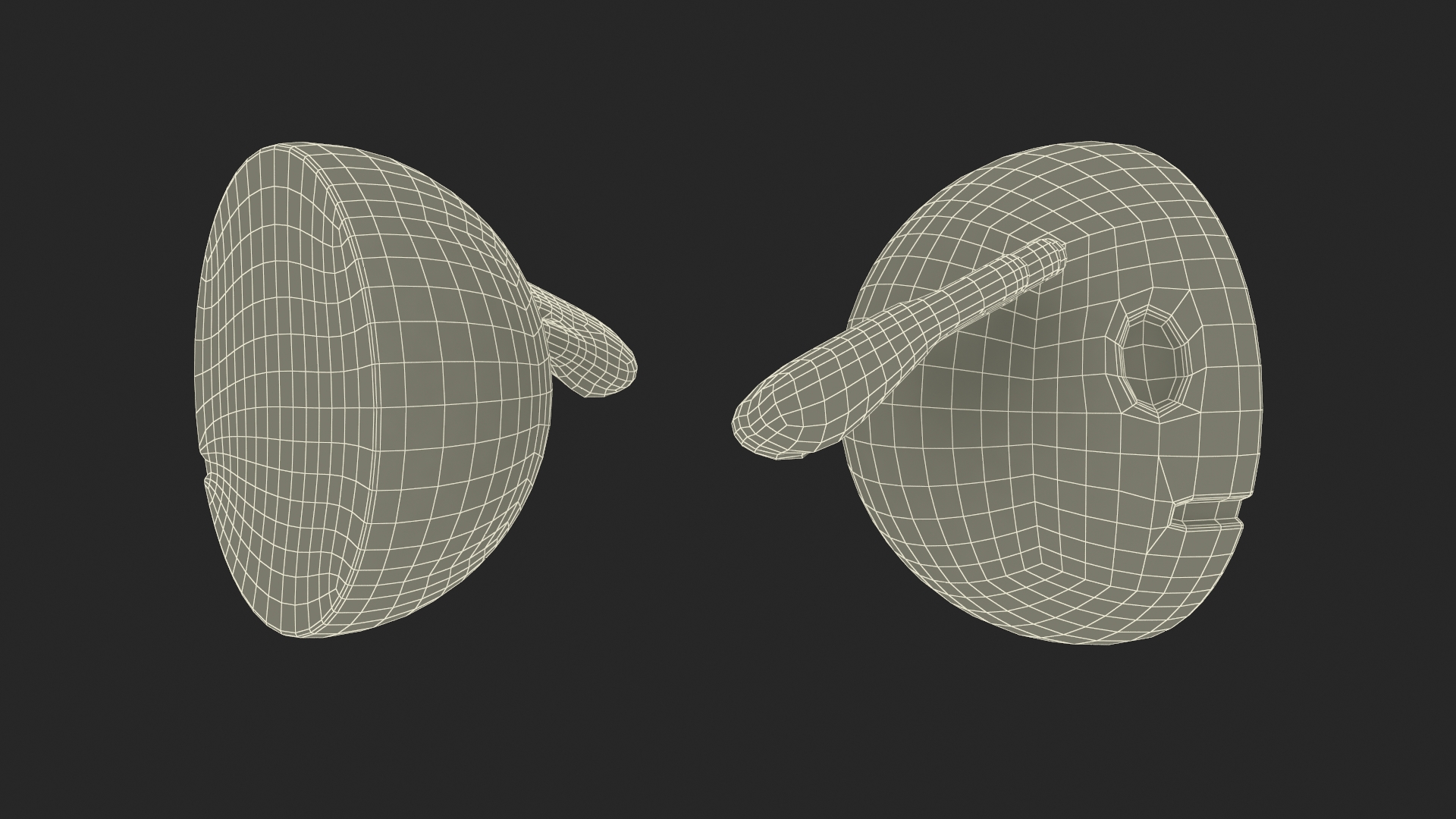 Emoji Saluting Face 3D model