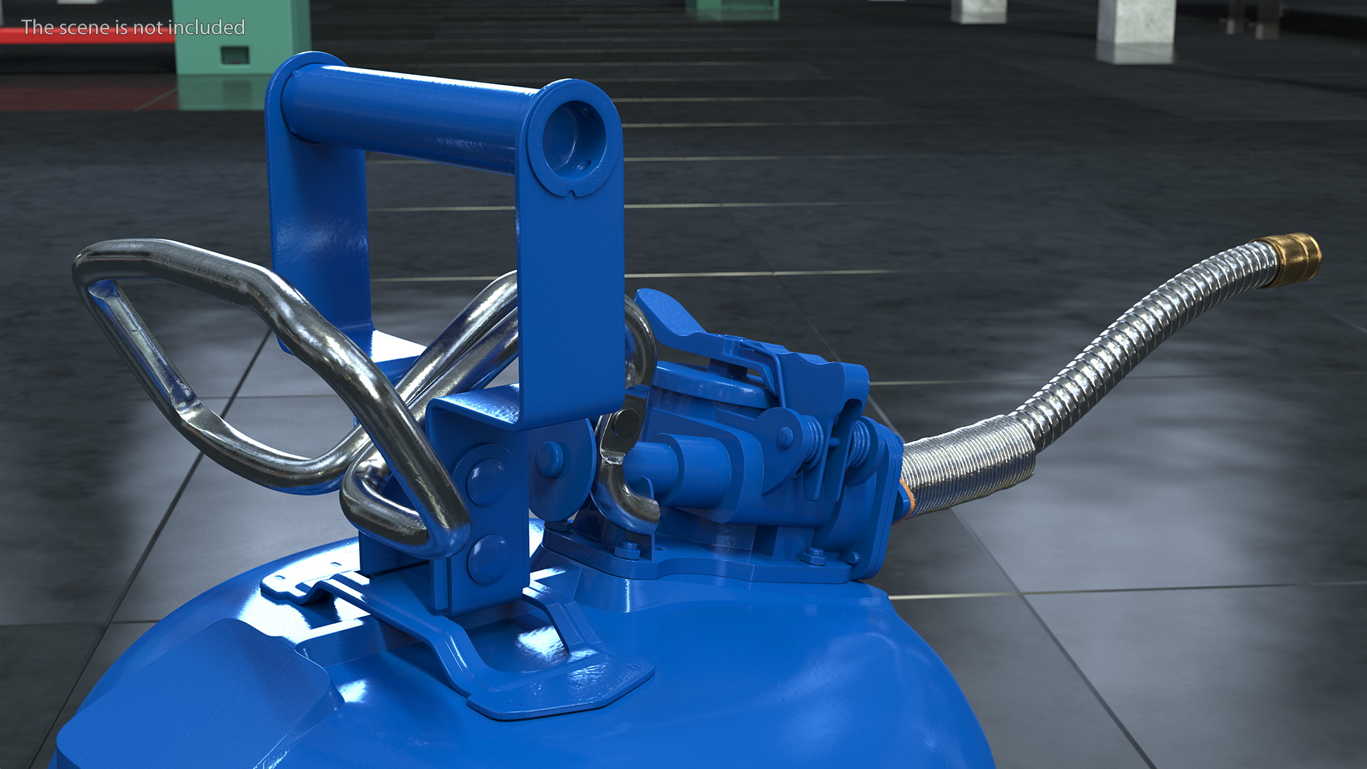 3D Safety Fuel Can One Gallon Blue