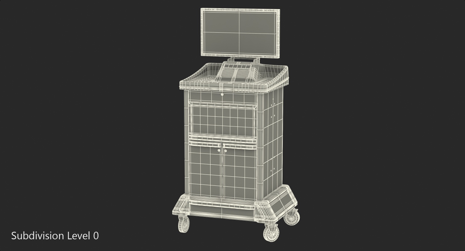 3D Wheel Alignment Console model
