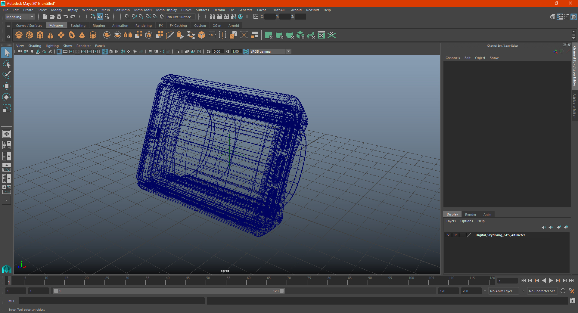 3D Digital GPS Altimeter