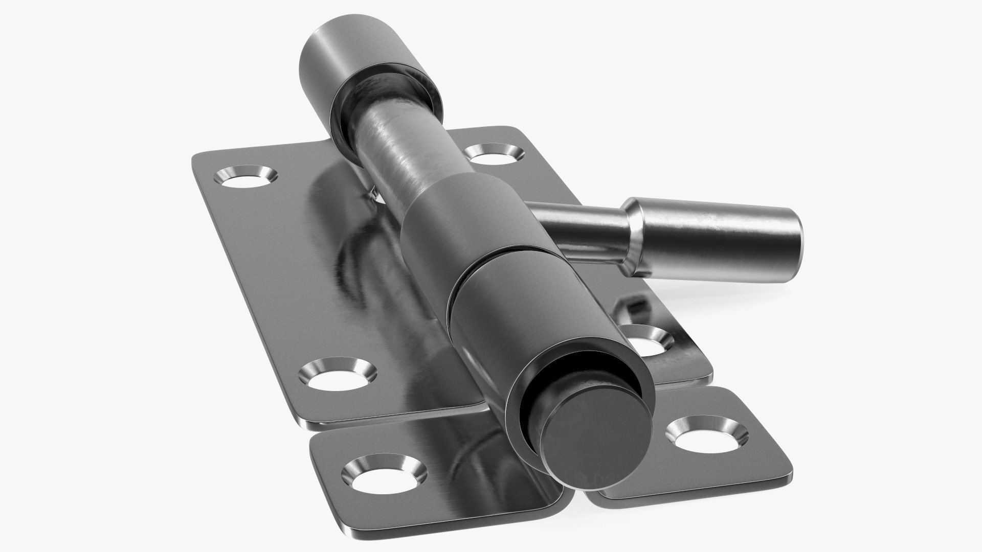 Stainless Steel Door Latch Sliding Lock 3D model