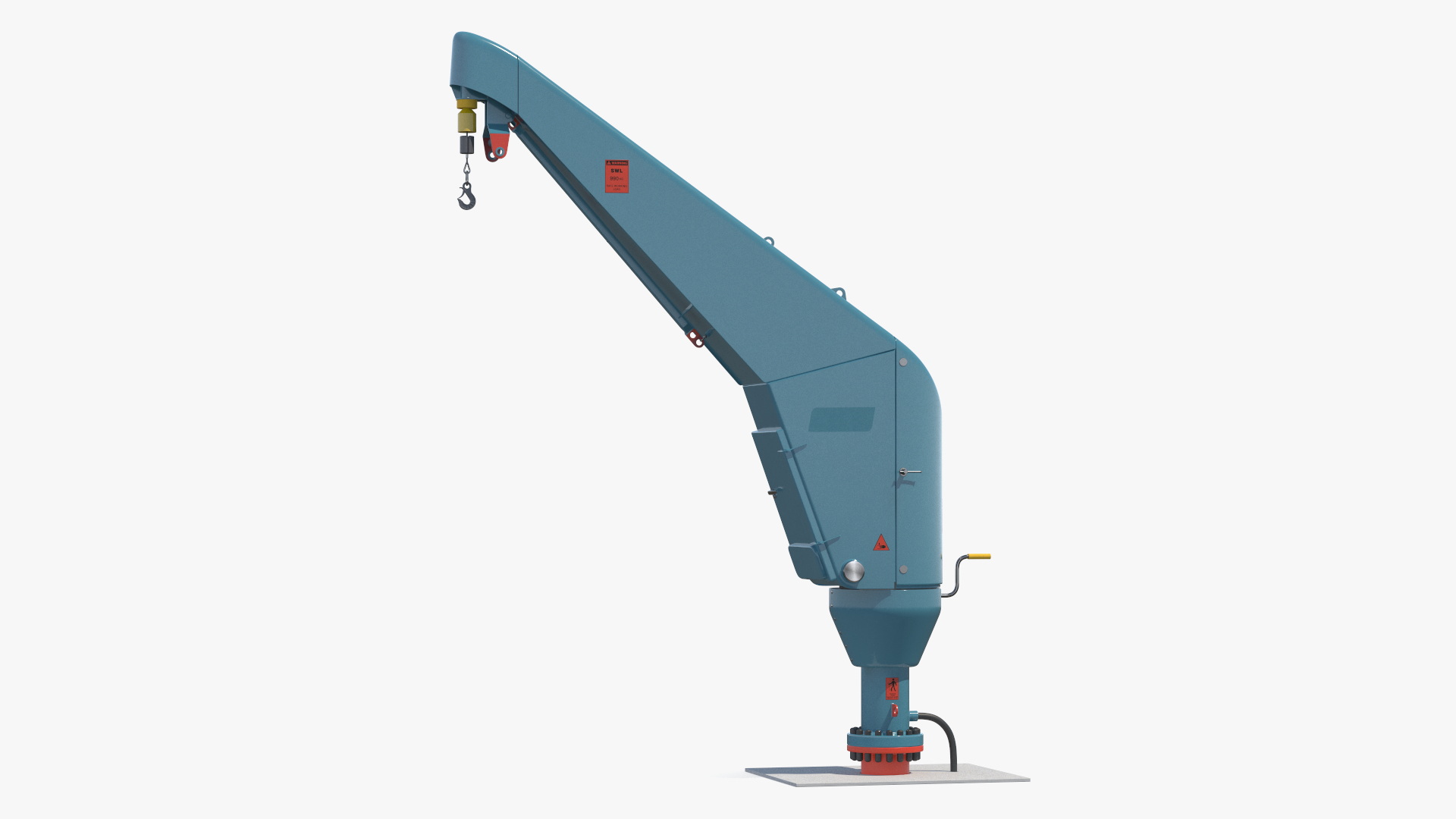 Crane for Offshore Platform 3D