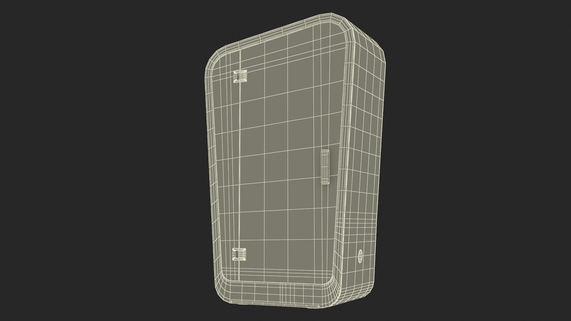3D model Modern Office Phone Booth
