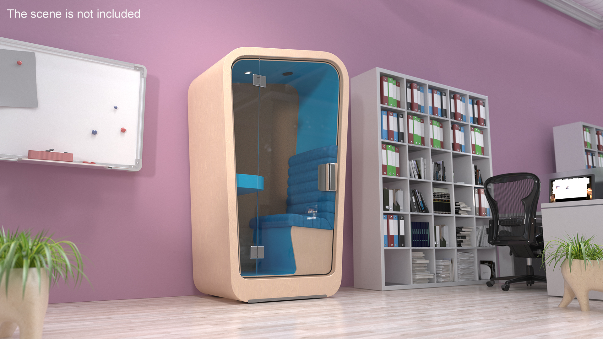 3D model Modern Office Phone Booth