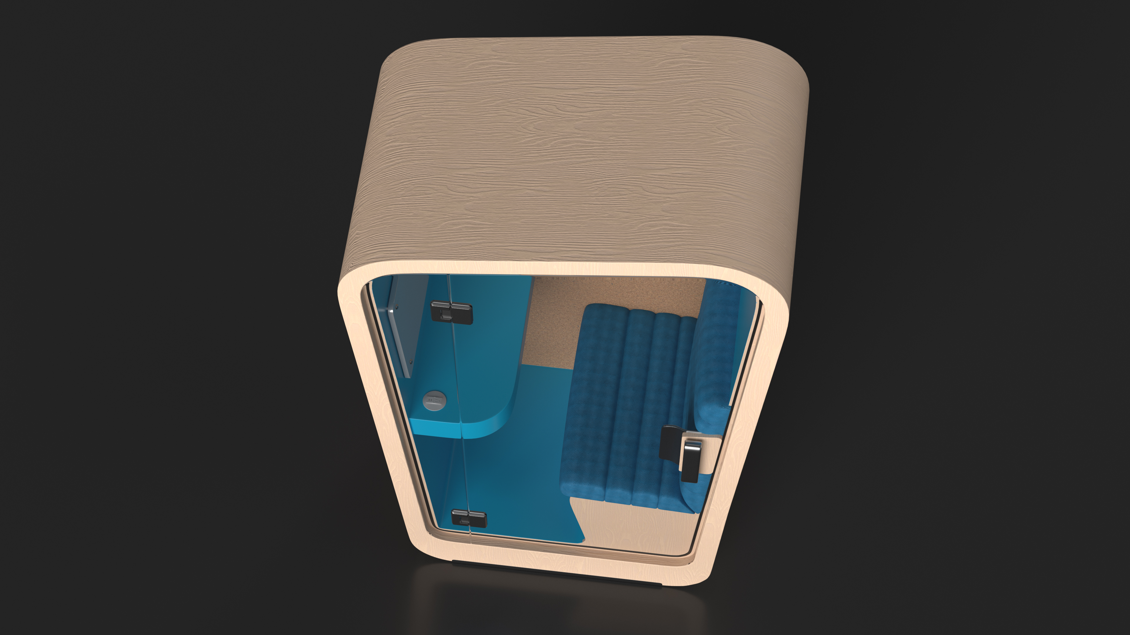 3D model Modern Office Phone Booth