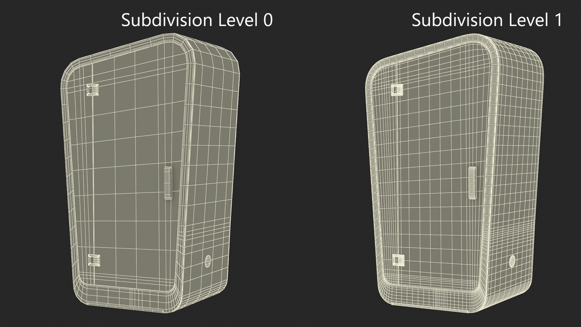 3D model Modern Office Phone Booth