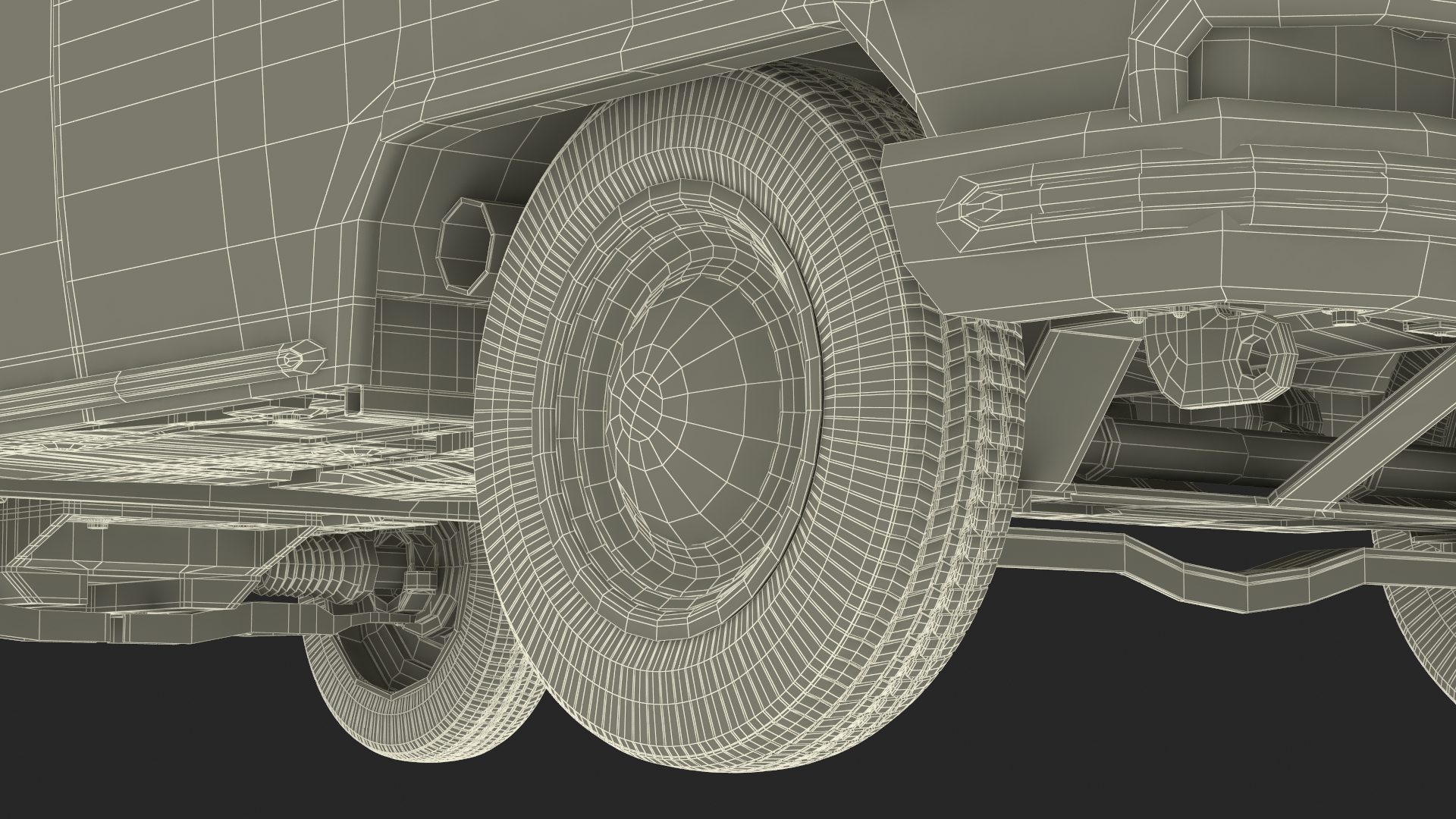 Vintage Volkswagen Type 2 Pickup 3D