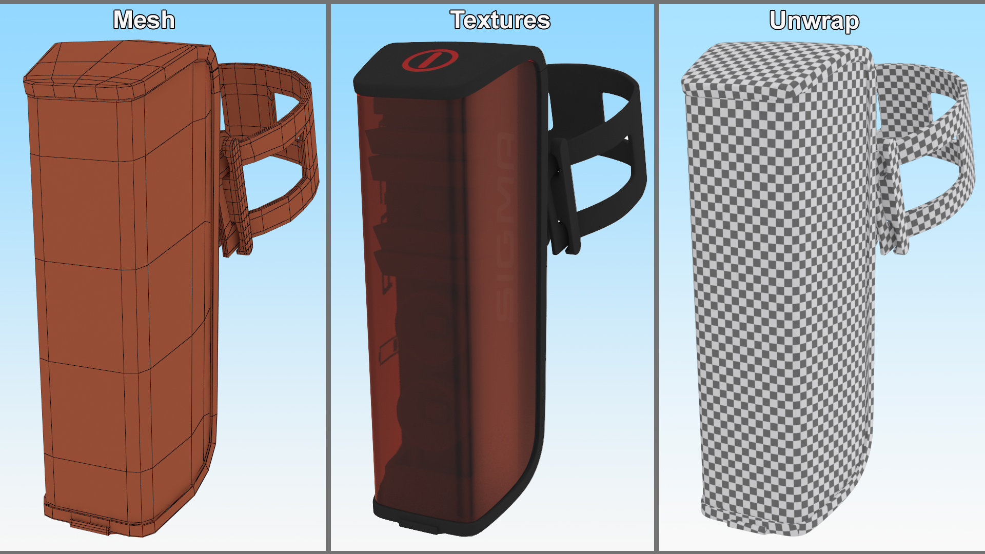 3D model Bike Tail Light