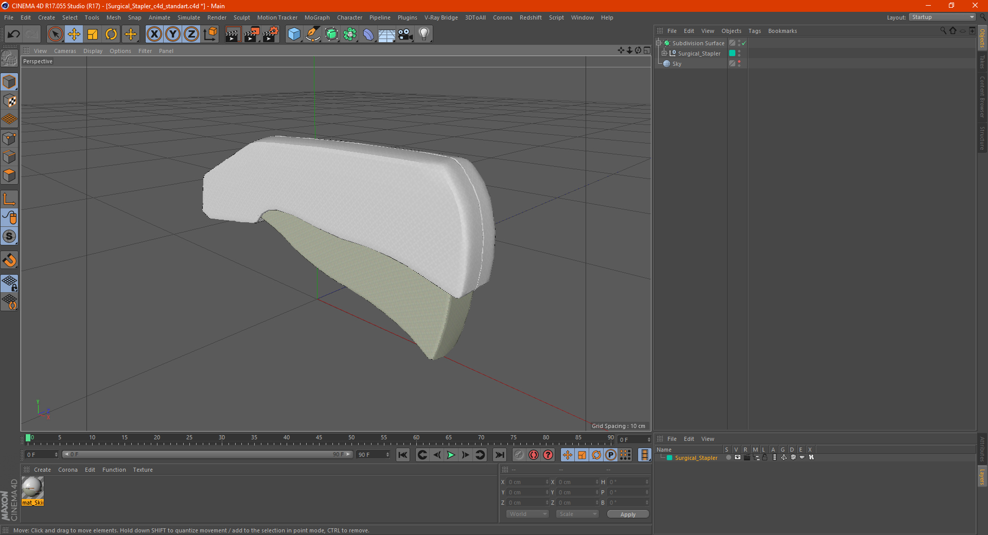 3D Surgical Stapler