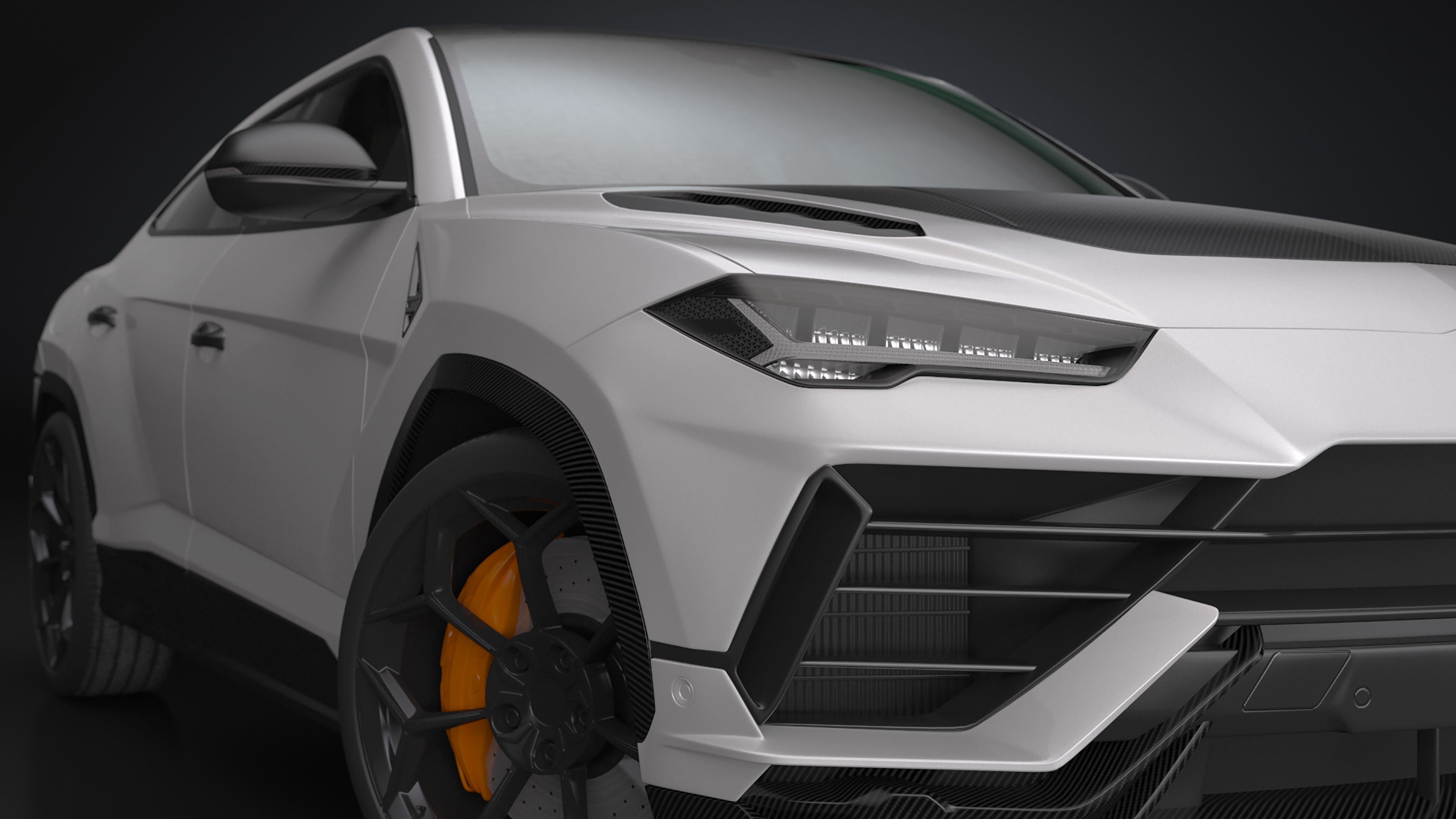 3D Super Luxury SUV Rigged model