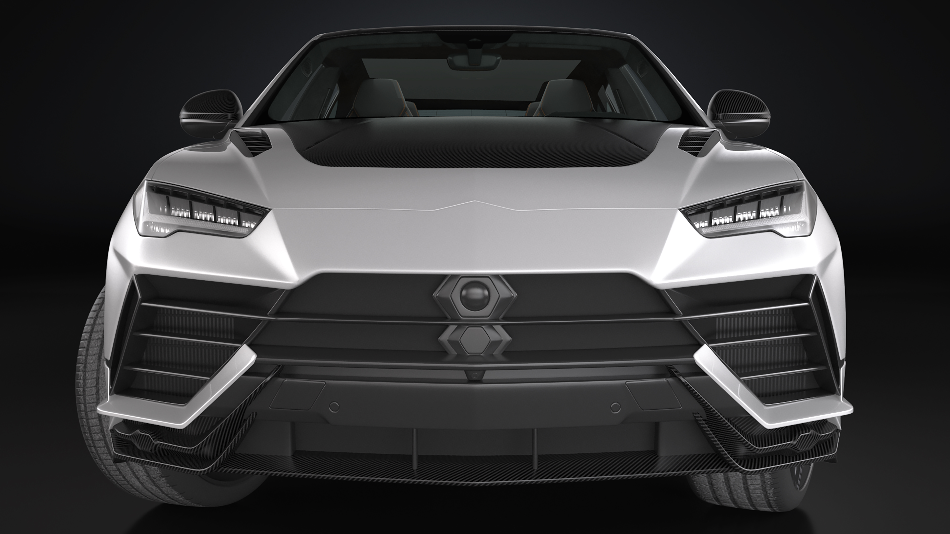 3D Super Luxury SUV Rigged model