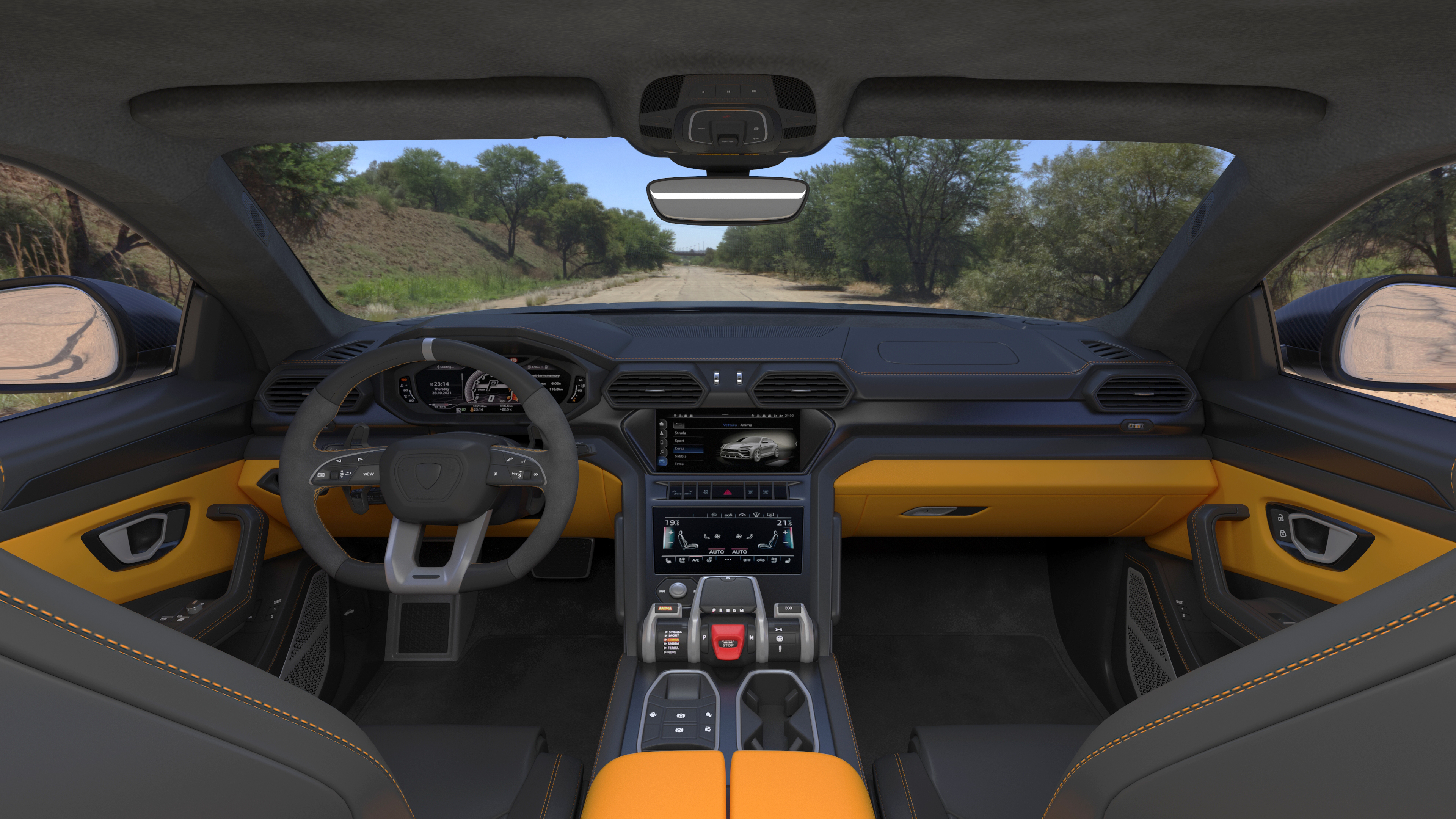 3D Super Luxury SUV Rigged model