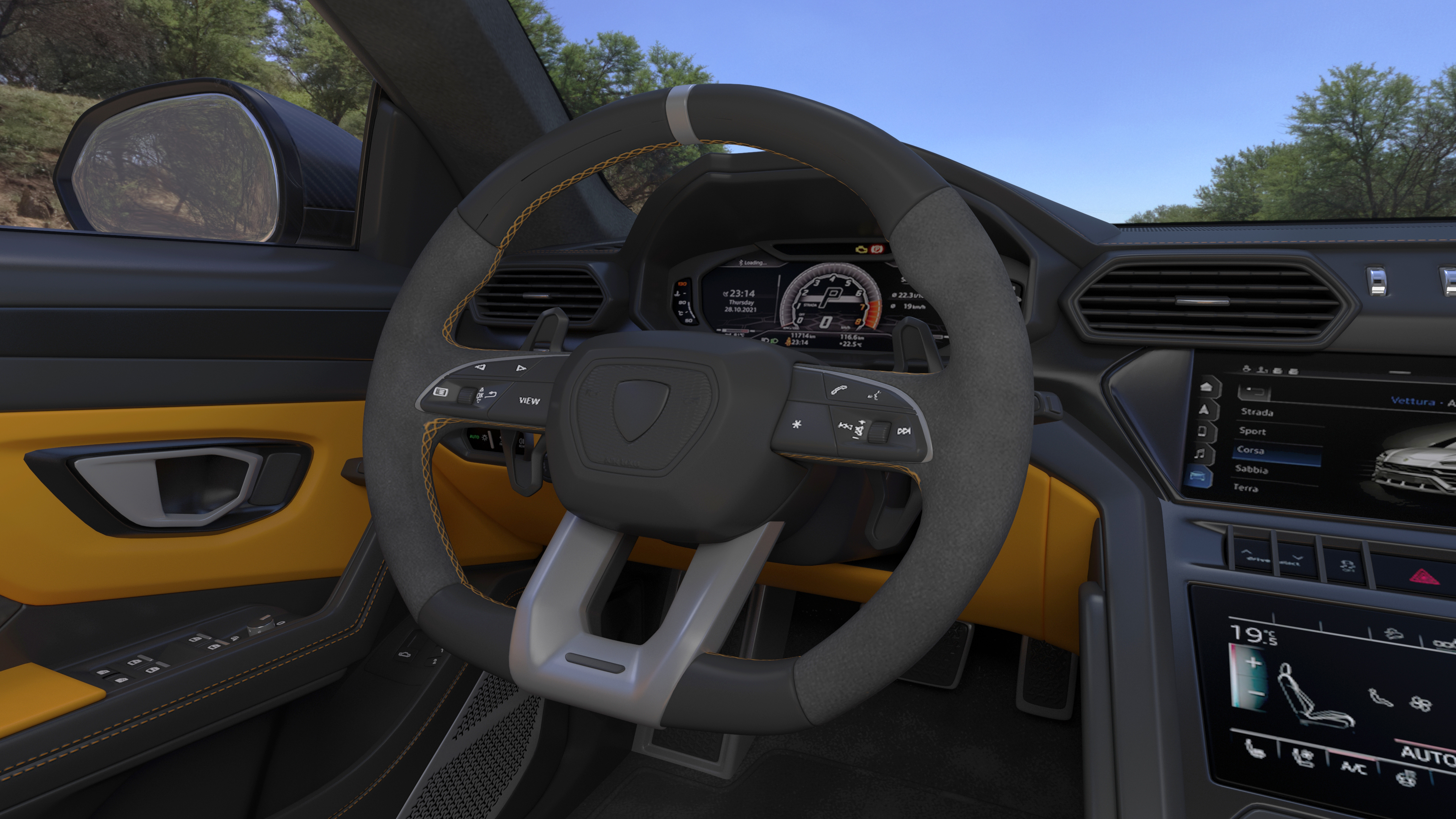 3D Super Luxury SUV Rigged model