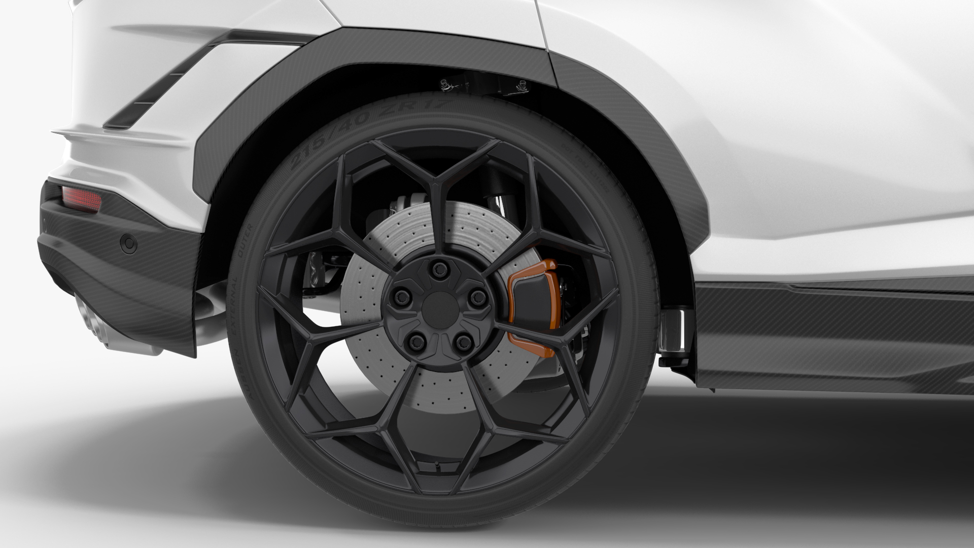 3D Super Luxury SUV Rigged model