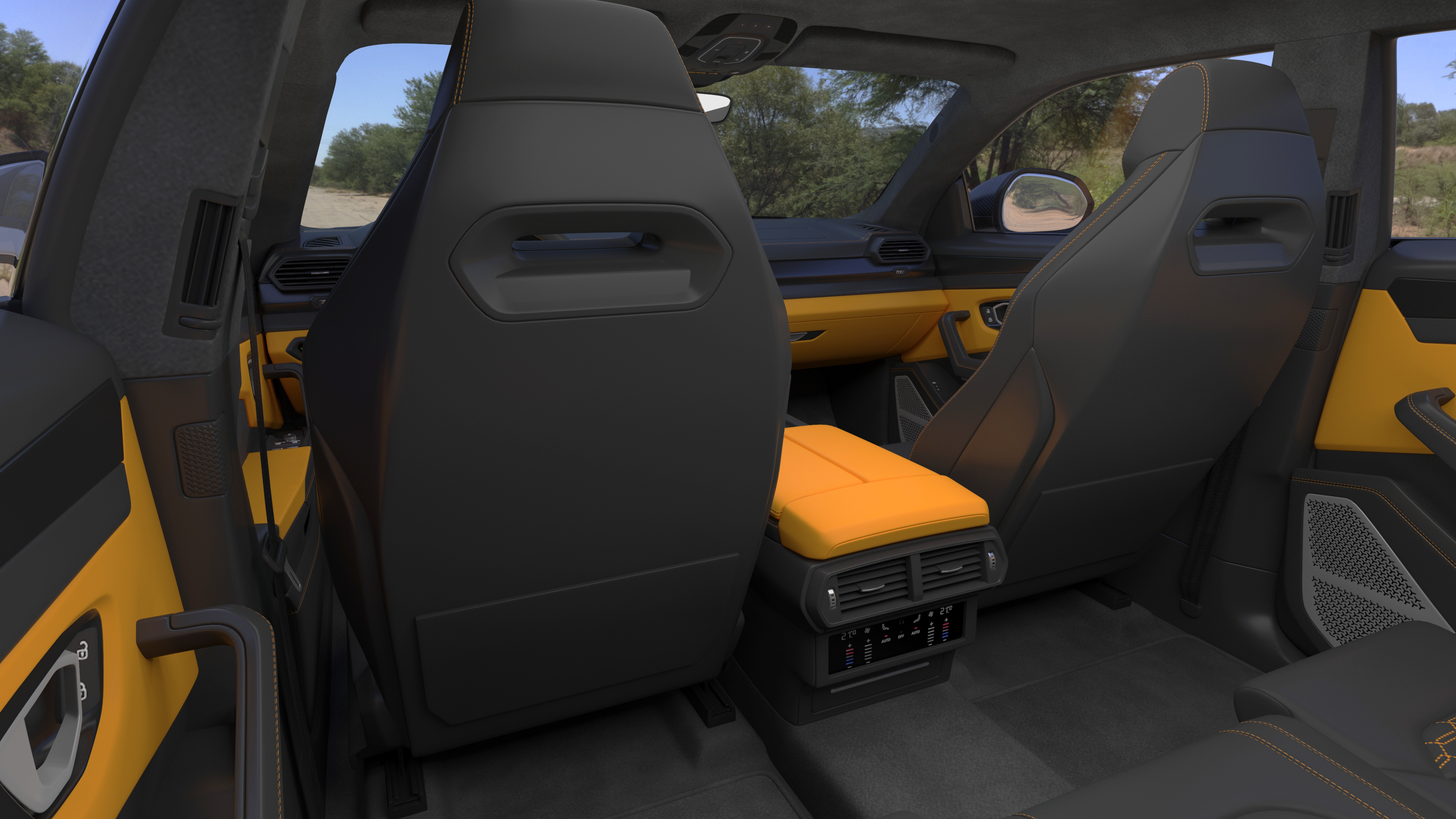 3D Super Luxury SUV Rigged model