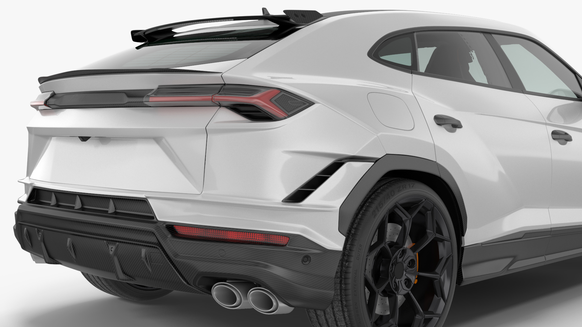 3D Super Luxury SUV Rigged model