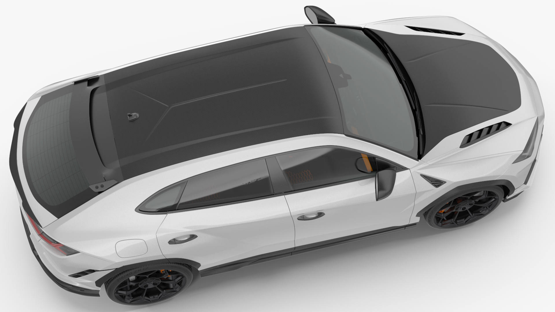 3D Super Luxury SUV Rigged model