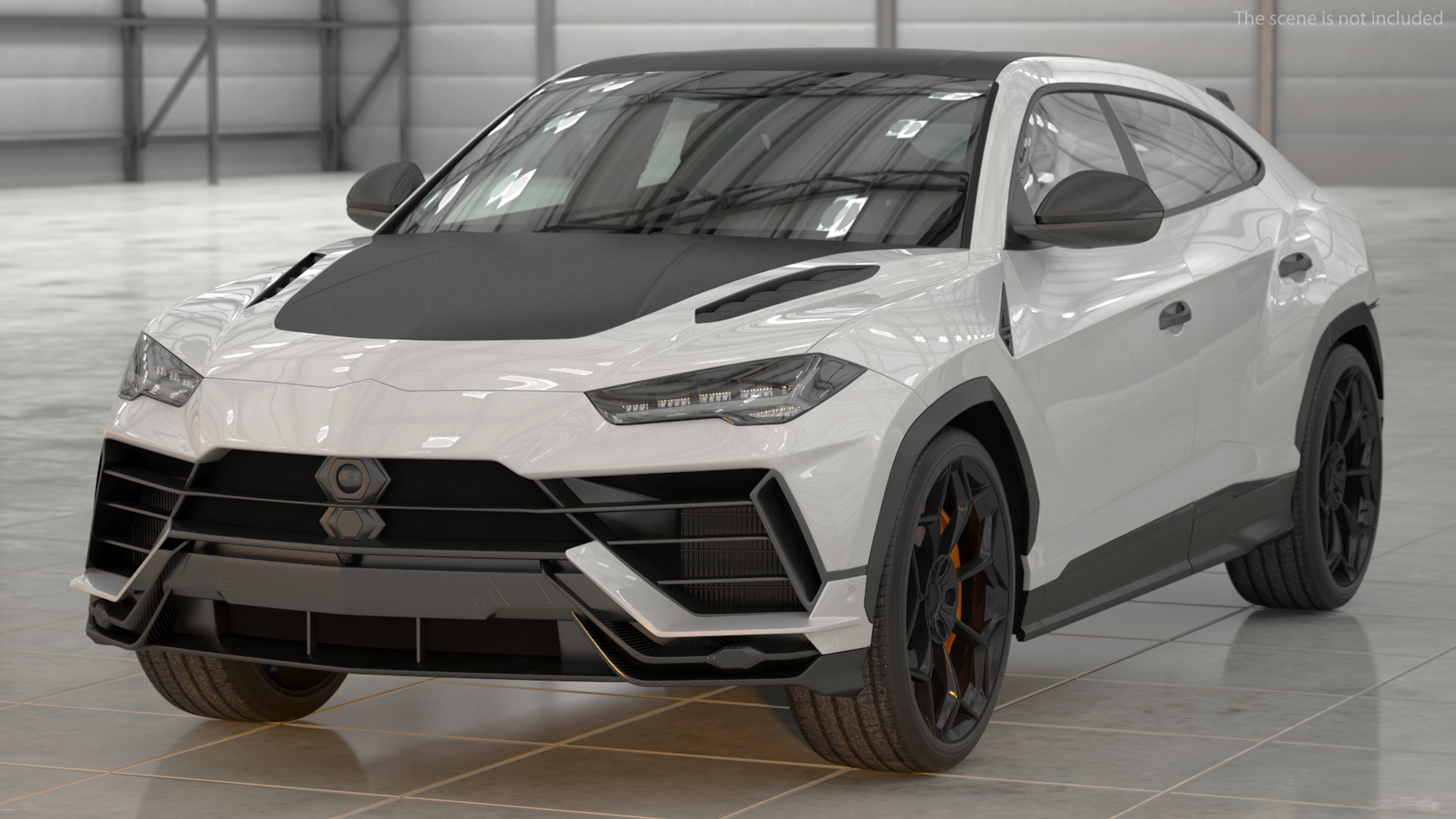 3D Super Luxury SUV Rigged model