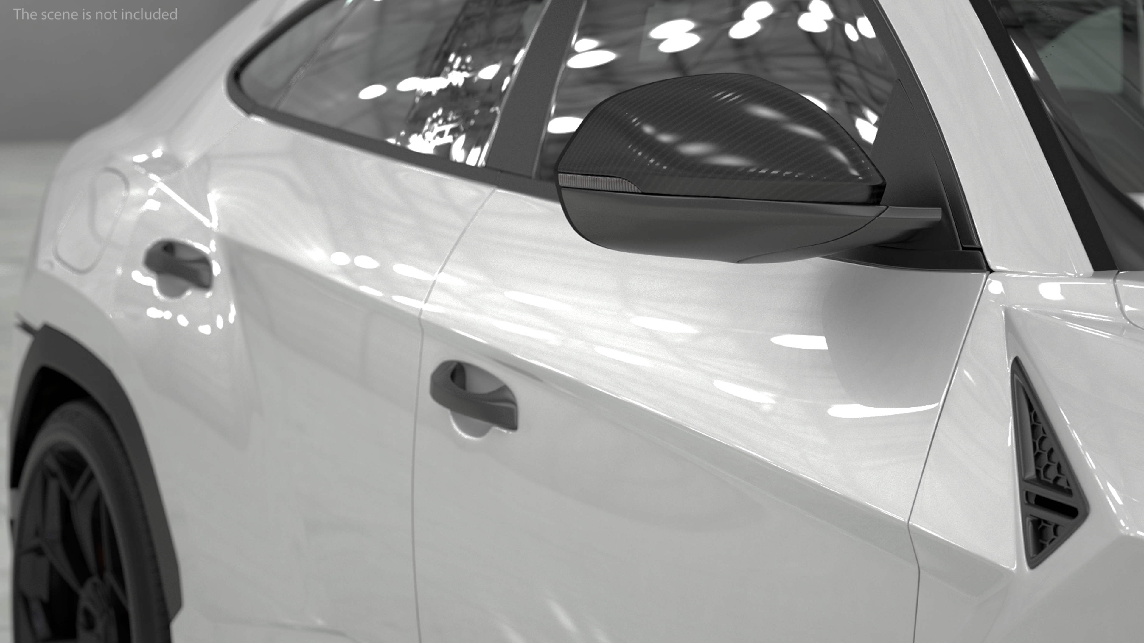 3D Super Luxury SUV Rigged model