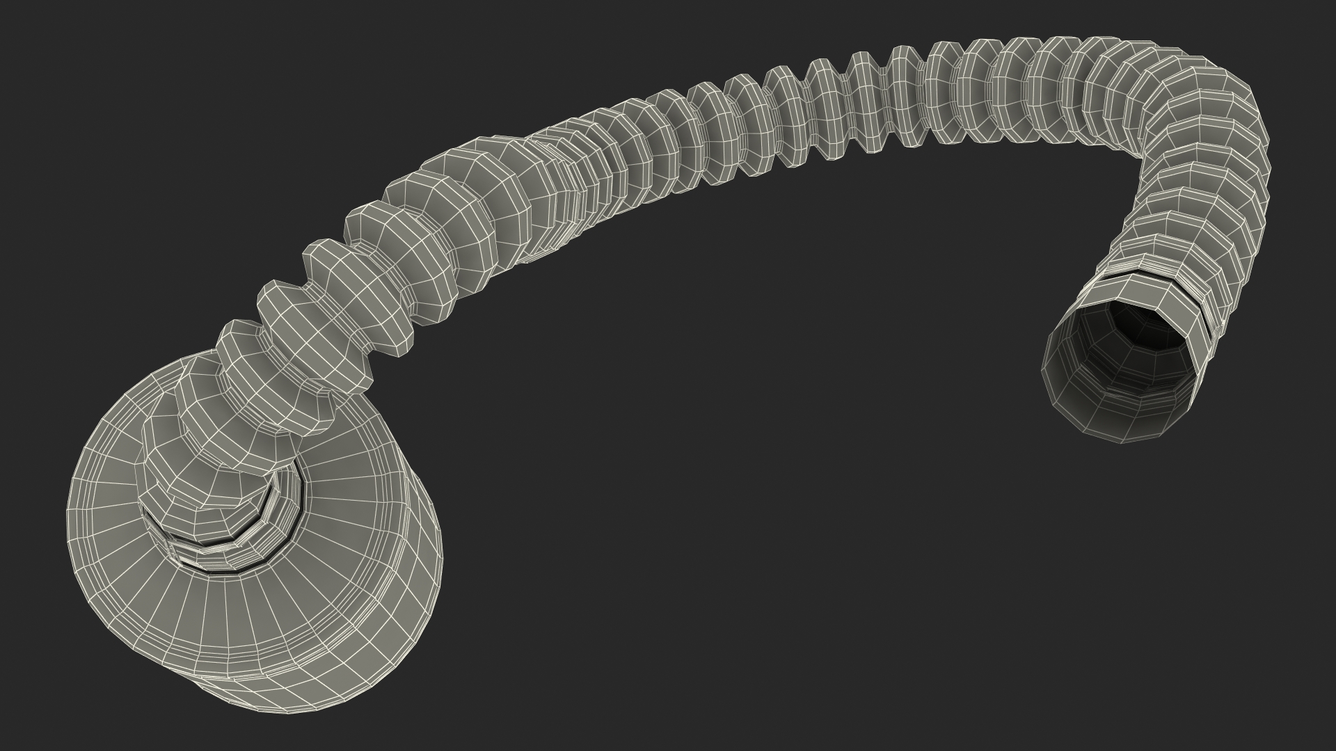 3D model Filter Canister with Hose