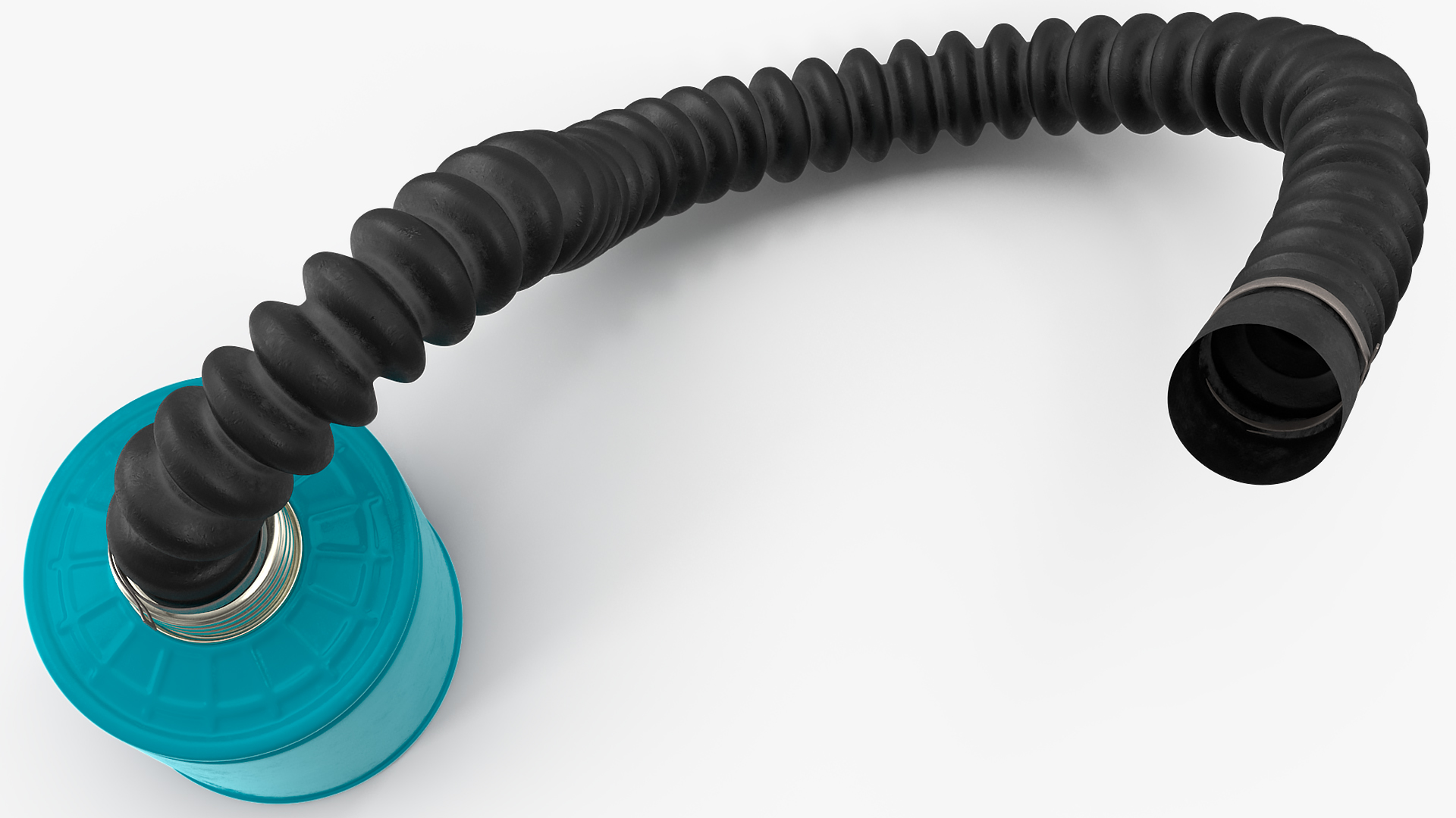 3D model Filter Canister with Hose
