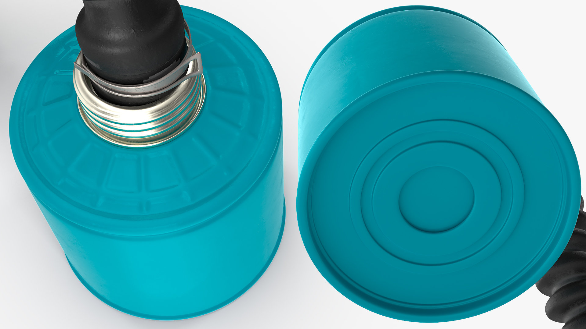 3D model Filter Canister with Hose