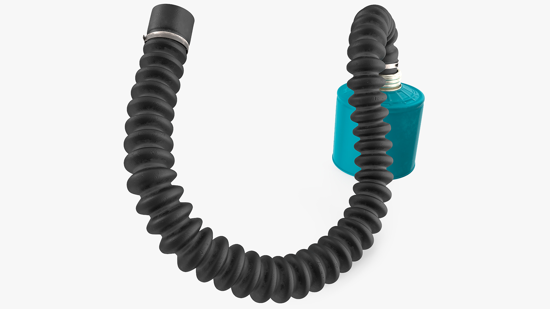 3D model Filter Canister with Hose