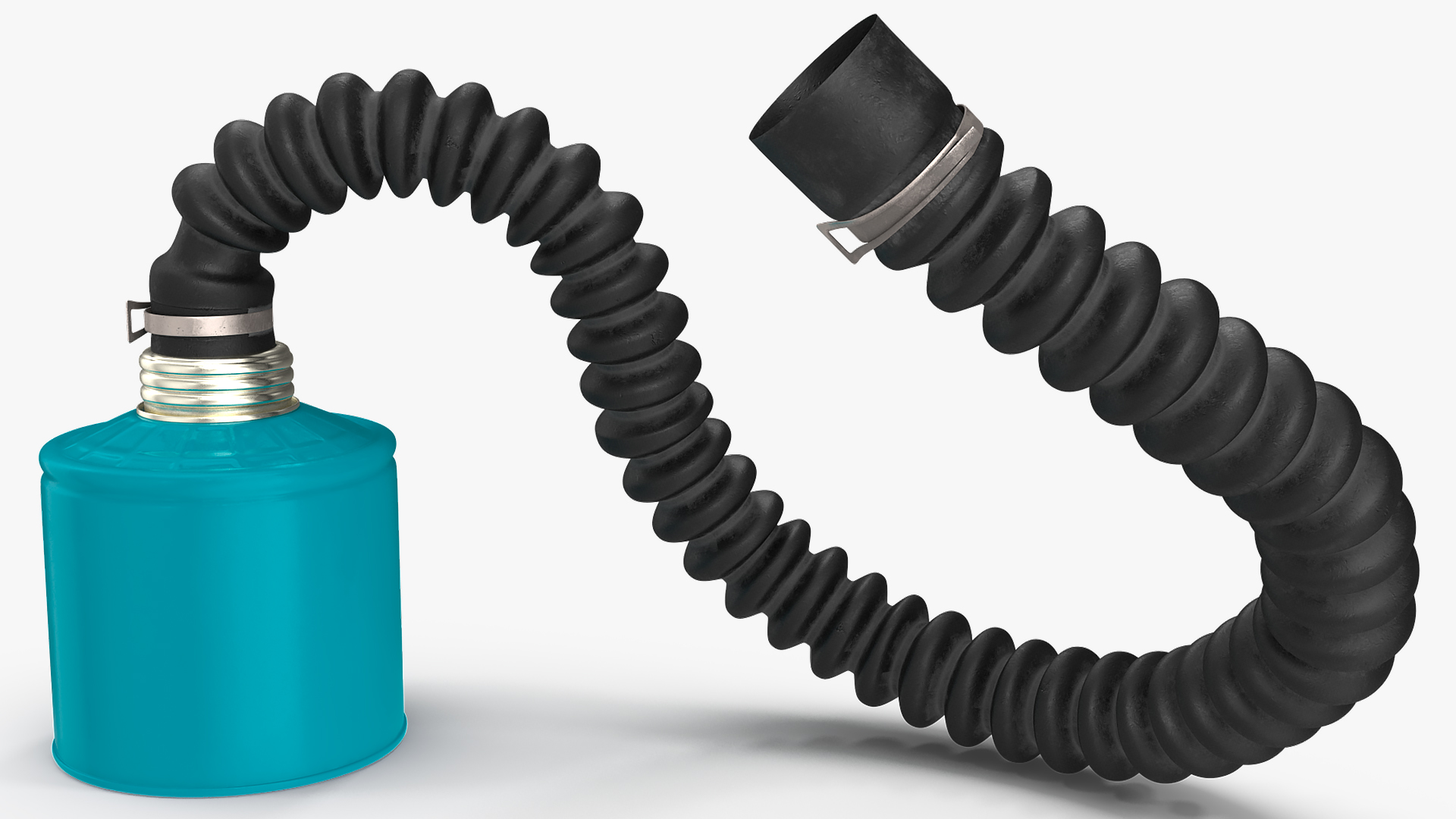 3D model Filter Canister with Hose