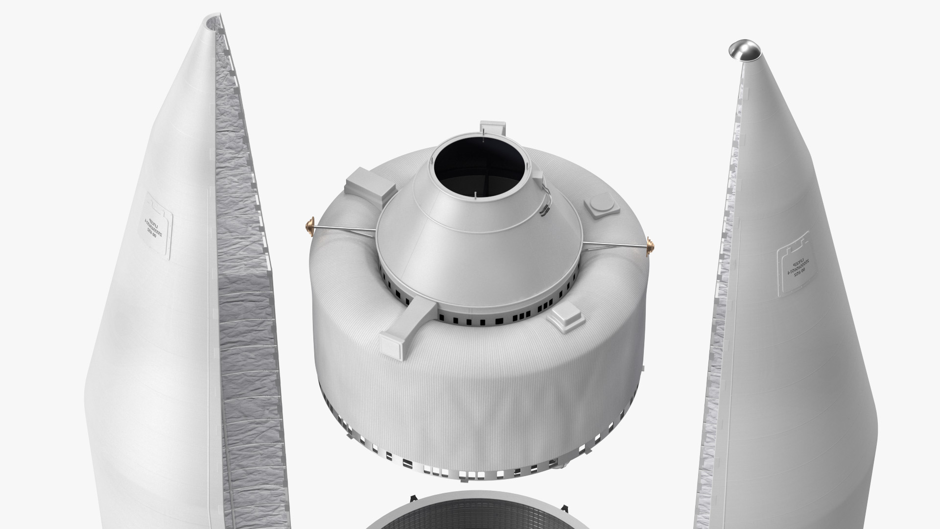 3D model LV Angara Breeze M Upper Stage