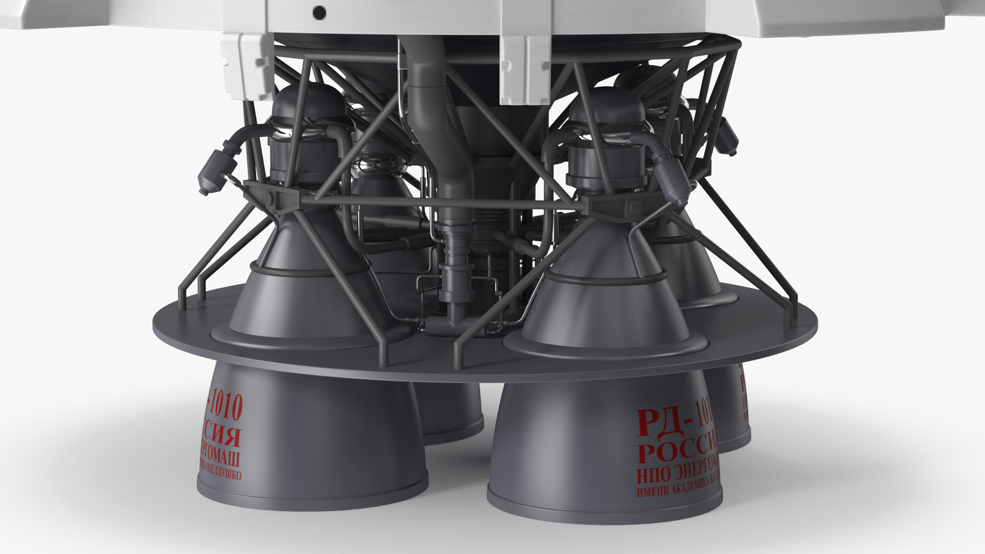 3D model LV Angara Breeze M Upper Stage