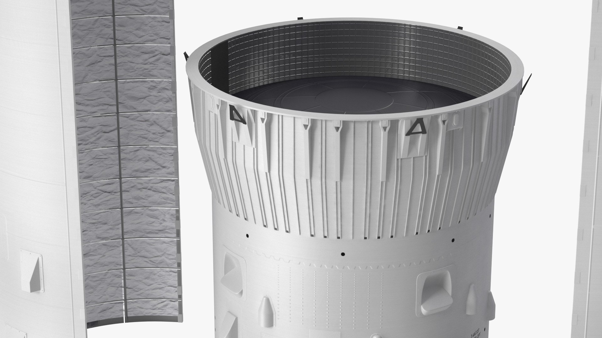 3D model LV Angara Breeze M Upper Stage