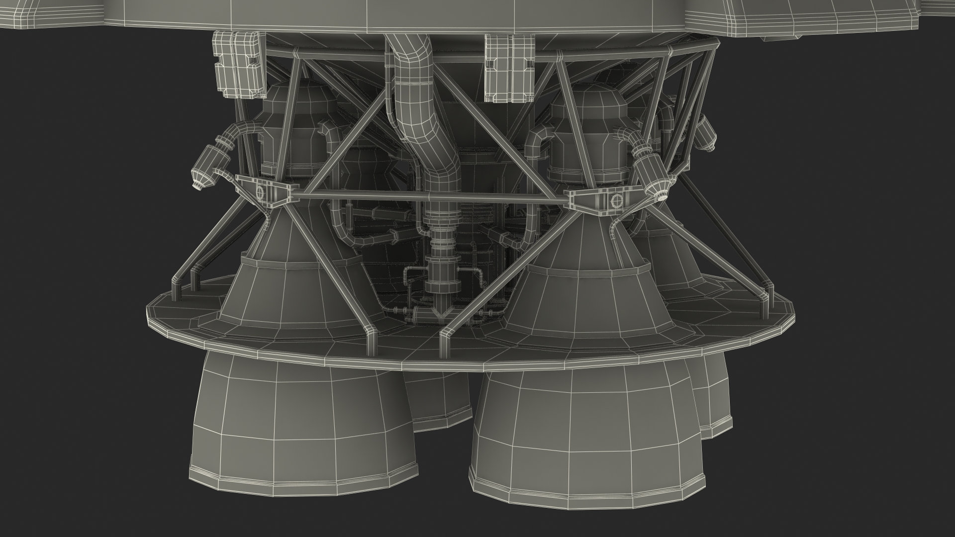 3D model LV Angara Breeze M Upper Stage