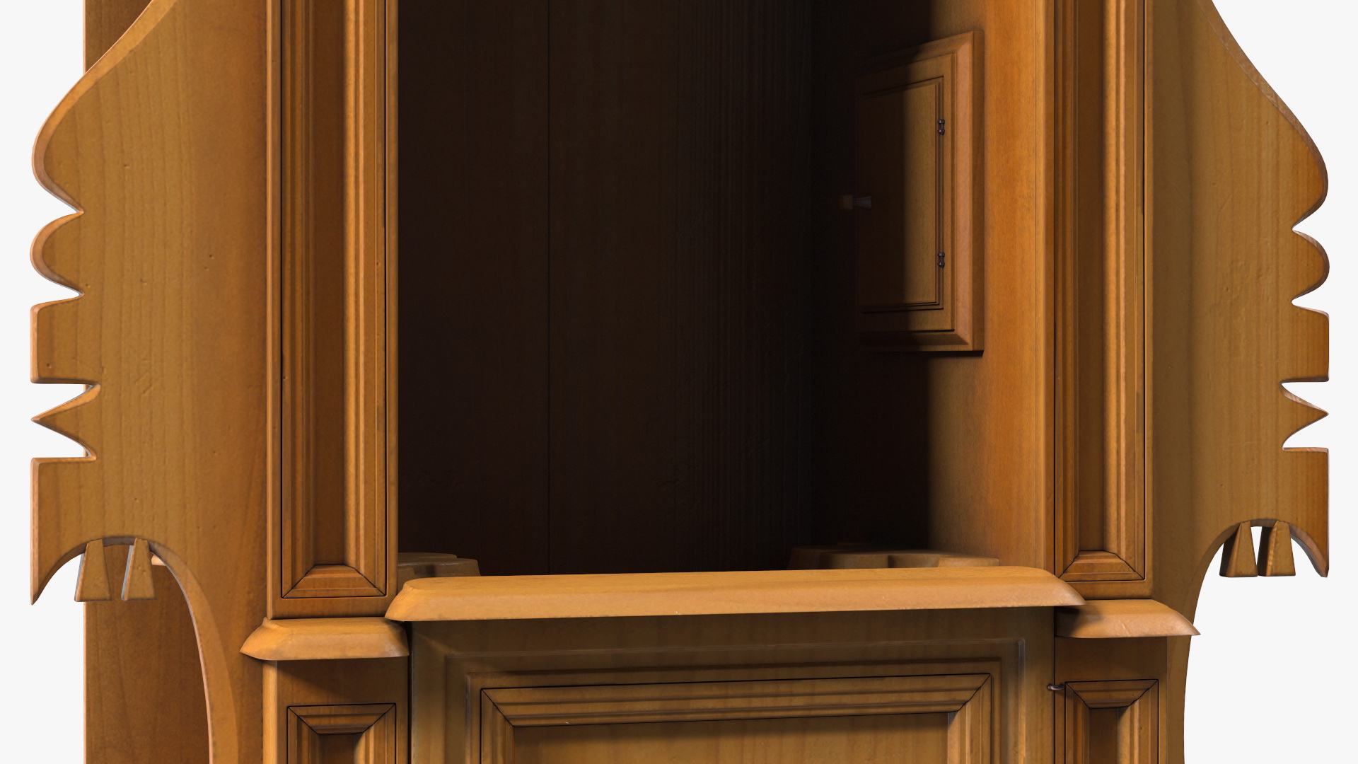 3D model Renaissance Style Confessional