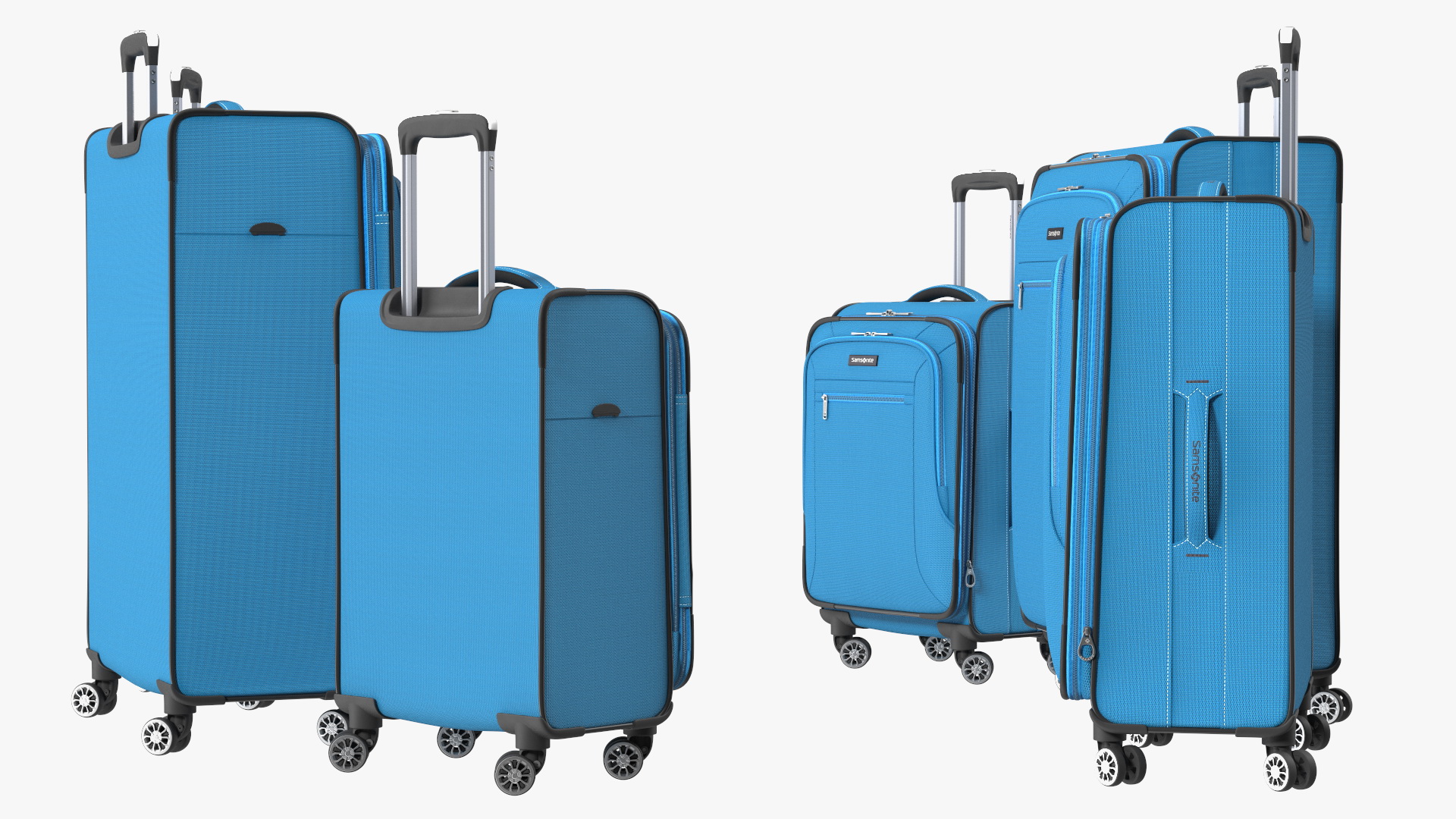 Samsonite Ascella X Teal 3D model