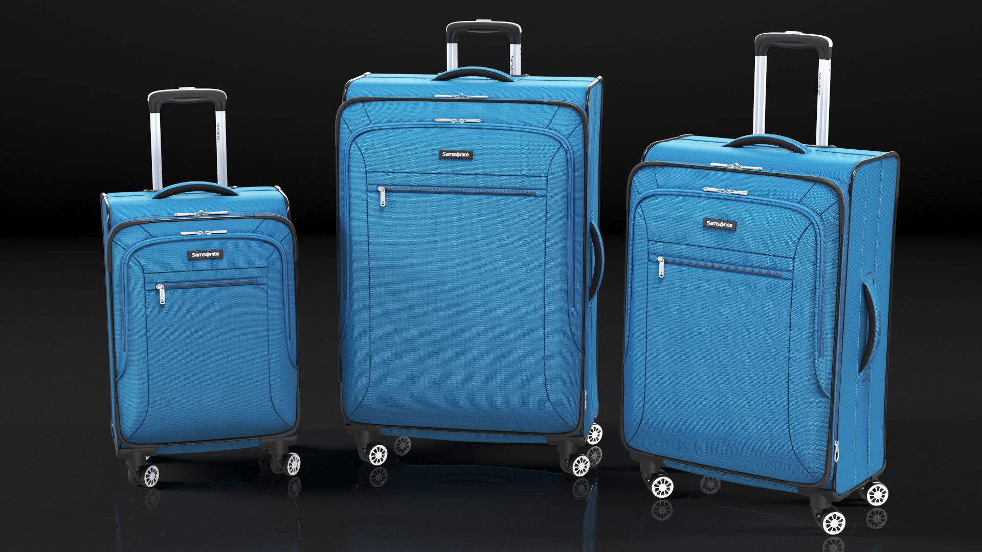 Samsonite Ascella X Teal 3D model