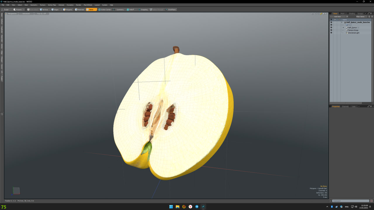 3D Half Quince