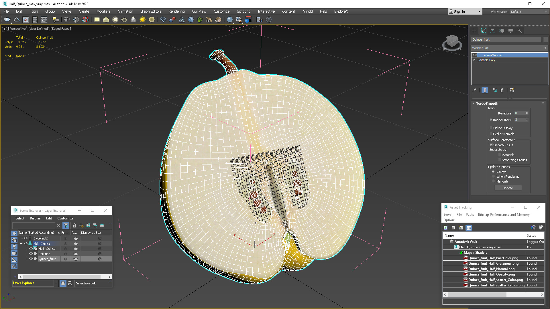 3D Half Quince
