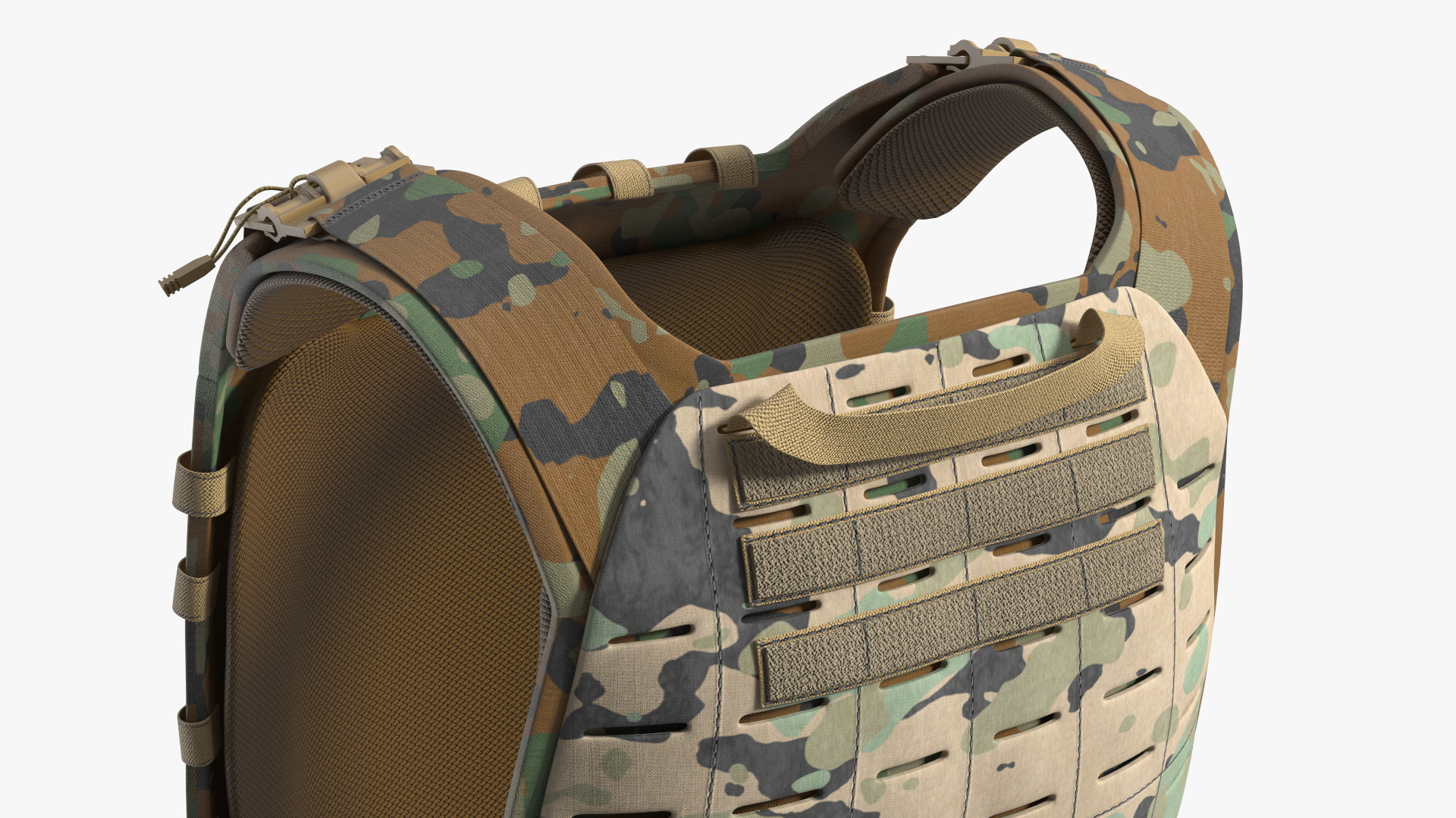 Tactical Body Armor Vest 3D model