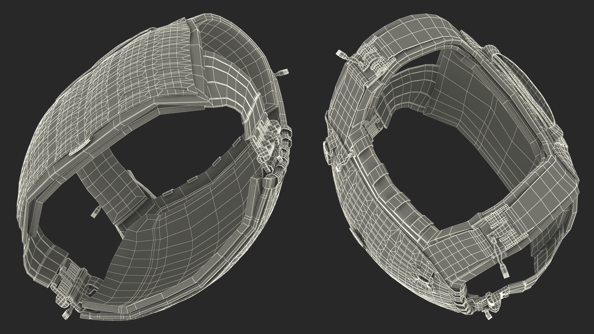 Tactical Body Armor Vest 3D model