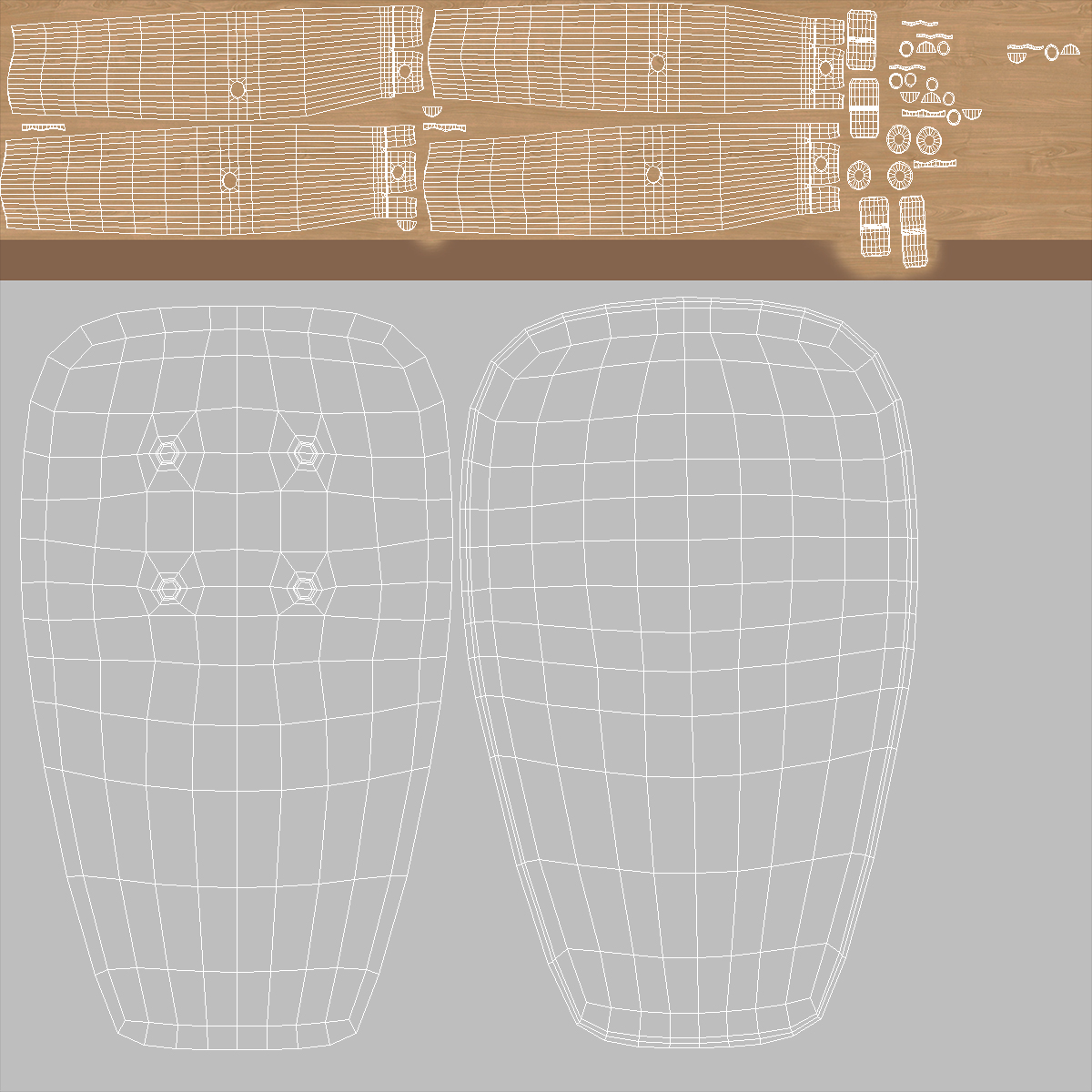 Eames Style Modern Chair 3D model